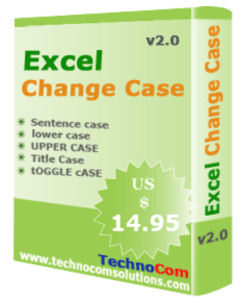 Excel Change Case screenshot