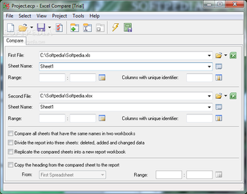 Excel Compare screenshot