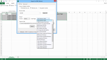 Excel DbfMate screenshot 4