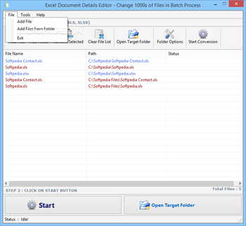 Excel Document Details Editor screenshot 5