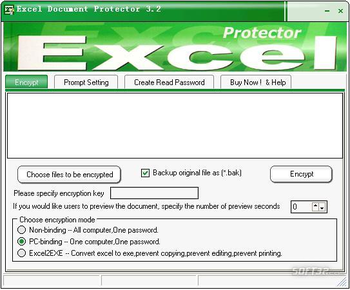 Excel Document Protector screenshot 2