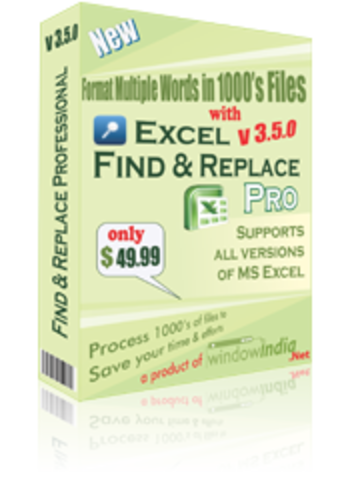 Excel Find and Replace Professional screenshot