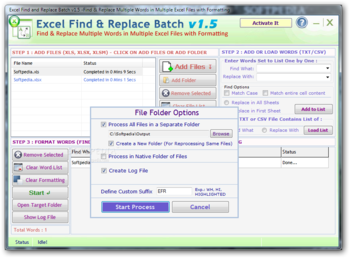 Excel Find & Replace Batch screenshot 2
