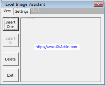 Excel Image Assistant screenshot