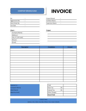 Excel Invoice Creator screenshot 2