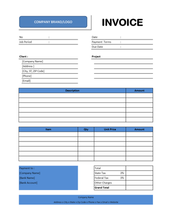 Excel Invoice Creator screenshot 3