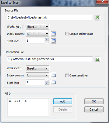 Excel Merge Assistant screenshot 2