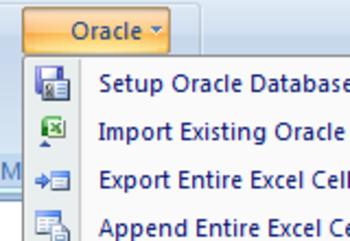 Excel Oracle Import, Export & Convert Software screenshot