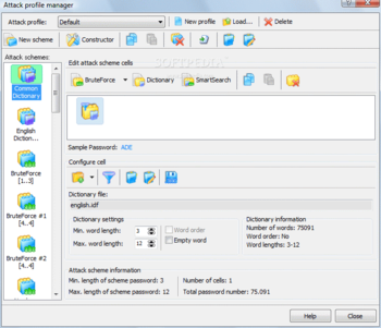 Excel Password Recovery screenshot 2