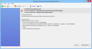 Excel Password Recovery Key screenshot 3
