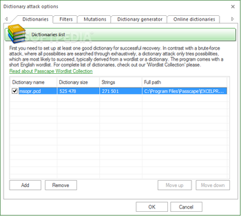 Excel Password Recovery screenshot 13