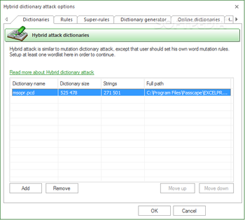 Excel Password Recovery screenshot 17