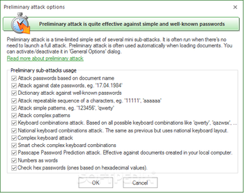 Excel Password Recovery screenshot 19