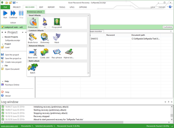 Excel Password Recovery screenshot 2