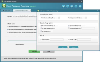 Excel Password Recovery Standard screenshot 3