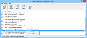 Excel Password screenshot