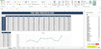 Excel Sheets Browser screenshot