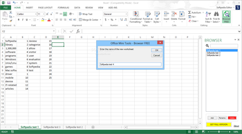Excel Sheets Browser screenshot 2