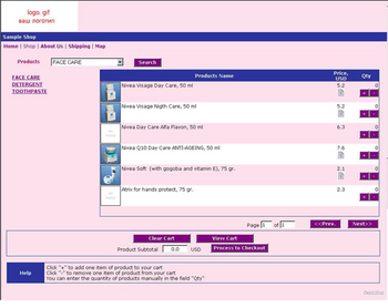 Excel to Google Checkout Shopping Cart screenshot 3