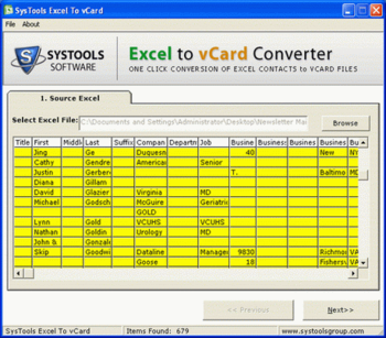 Excel to Lotus Notes screenshot 2