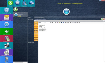 Excel To Mail screenshot 2