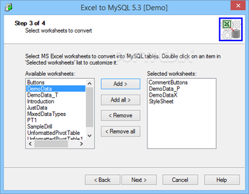 Excel to MySQL screenshot 4