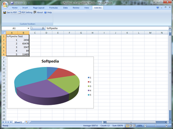 Excel to PDF Converter screenshot