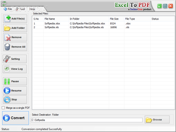 Excel To PDF screenshot