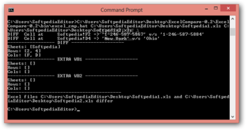 ExcelCompare screenshot