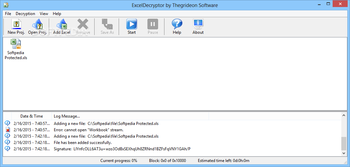 ExcelDecryptor screenshot