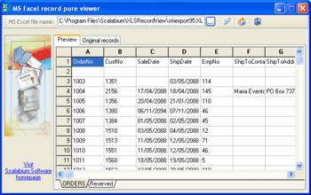 ExcelFile Viewer screenshot 2