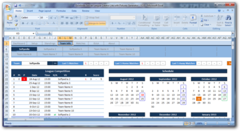 Excelindo Soccer League Creator Lite screenshot 3