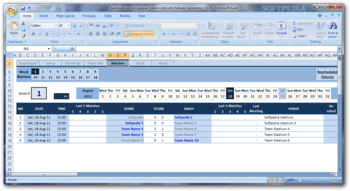 Excelindo Soccer League Creator Lite screenshot 4
