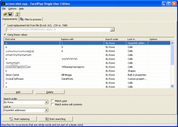 ExcelPipe Find and Replace for Excel screenshot 3