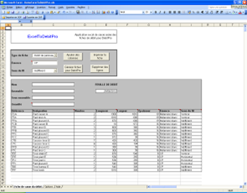ExcelToDebitPro screenshot