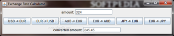 Exchange Rate Calculator screenshot