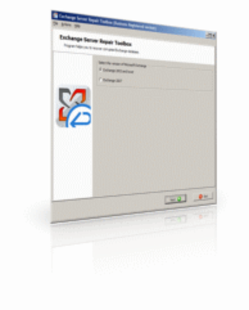 Exchange Server Repair Toolbox screenshot