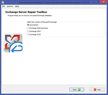 Exchange Server Repair Toolbox screenshot 6