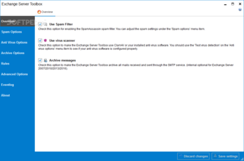 Exchange Server Toolbox screenshot