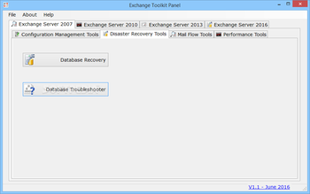 Exchange Toolkit Panel screenshot 2