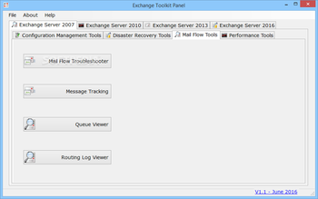 Exchange Toolkit Panel screenshot 3