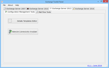 Exchange Toolkit Panel screenshot 5