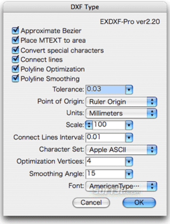 EXDXF-Pro2 for Win screenshot 3