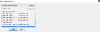 EXE to Image Converter screenshot