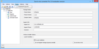 Exe to msi converter Pro screenshot 10