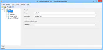 Exe to msi converter Pro screenshot 4