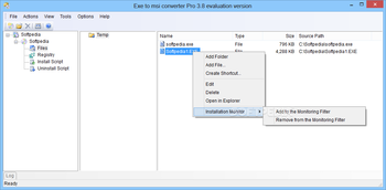 Exe to msi converter Pro screenshot 5