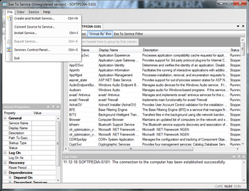 Exe To Service screenshot 2