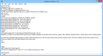 ExeBook Publisher screenshot