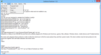 ExeBook Publisher screenshot 2
